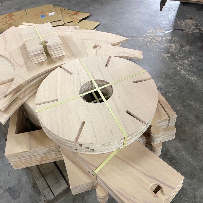 #CNC木工 #CNC切割 #木作骨架 #木心板加工 #展示架設計 #木作裝置藝術 #木工施工 #快速安裝